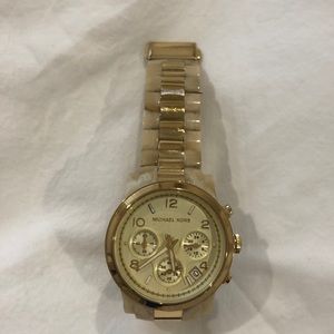 Michael Kors Tortoise watch